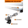 Bicycle Axle Adapter M10 | Bicycle Trailer Adapter for Thru