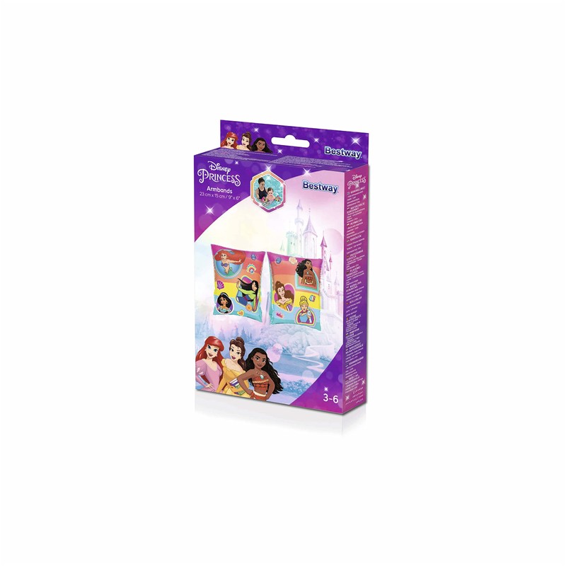 Bestway Flotadores Flotis Inflables De Princesas Para Brazo Niñas Manguitos