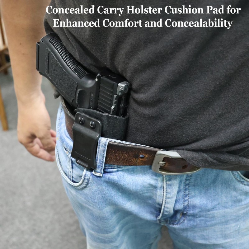 Pistol Holster Wedge Pillow – Universal Adhesive Backer Pad Kit