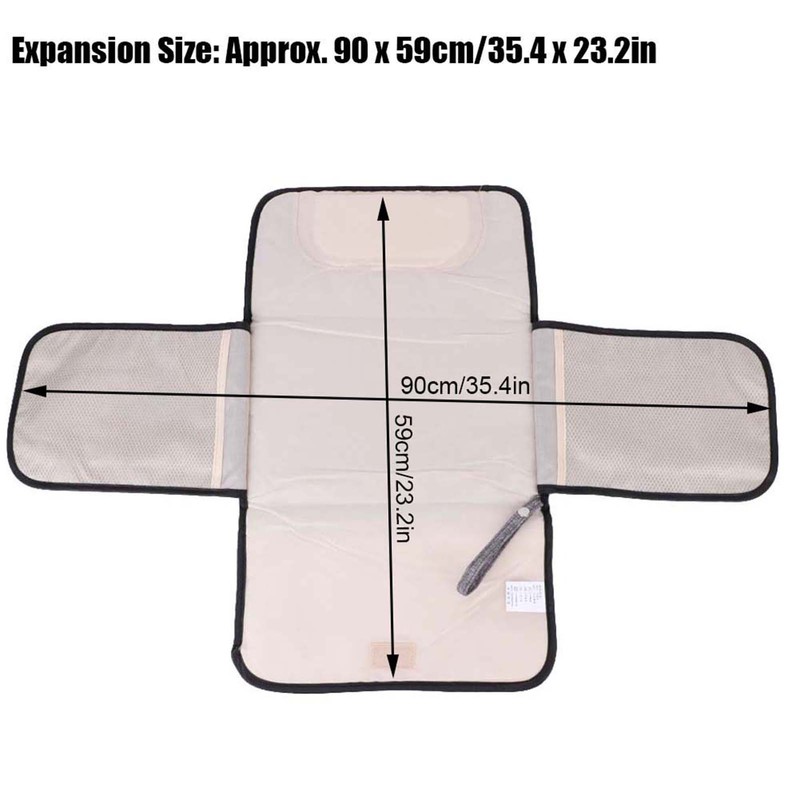 Baby Diaper Changing Pad Portable Multifunctional Travel Changing Mat Station