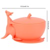 Cute Silicone Baby Feeding Bowl Spoon Set with Suction Base