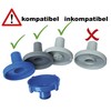 Algenschnapper Adapter for Pool Hose to Filter System for Quick-Up