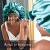 YANIBEST Silk Bonnet for Sleeping Women Satin Bonnet Double Layer