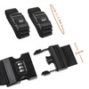 Pack of 2 Suitcase Straps - Adjustable Suitcase Straps with
