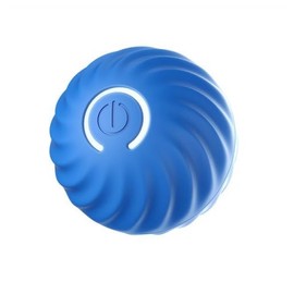Automatic Bouncing Rotating Ball for Puppies and Small Dogs (Blue, 1, Count)