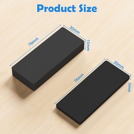 Furniture Wall Protector Set Couch Protector from Furniture Efficient Protection, 20Pcs EVA Foam Headboard Stoppers for Wall Anti Shake,Elegant Design, Easy Installation