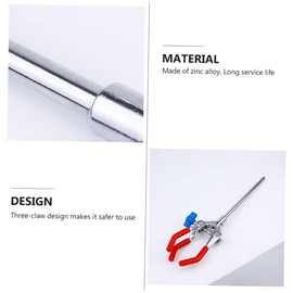 ABOOFAN Prong Adjustable Laboratory Clamp Versatile Flask and Test Tube Holder for Beakers and Laboratory Use Construction Safe for Educational Settings