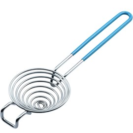 CAMKYDE Egg Separator Food Grade Stainless Steel Egg Yolk White Separation Tool (Blue)