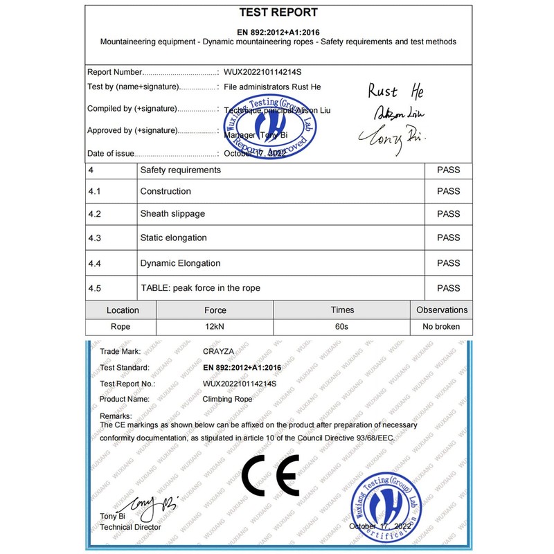 CRAYZA Double Braided Polyester Rope (1/2 in x 100 ft)