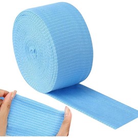 SHUNYUNG Elasticated Tubular Bandage Stretchable Tubi Grip Cotton Gauze Size D Tubular Bandages, 1Roll Elasticated Tubular Bandage Stretchable Cotton Gauze Size D Tubular Bandages, 8.75CM x 5M
