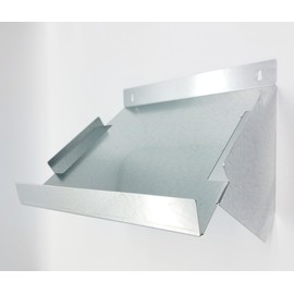 HL-Perfektion-in-Edelstahl Holder Compatible with Two JuiceBox Drinks Syrup Boxes Storage Galvanised Sheet Steel Approx. 26 x 21 x 23 cm