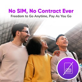 Sapphire 3 Mobile Hotspot, Portable WiFi Hotspot for Travel in 130+ Countries, Supports 300 Mobile Networks, Preloaded 4GB Free Global Data, 18-Hour Battery Life