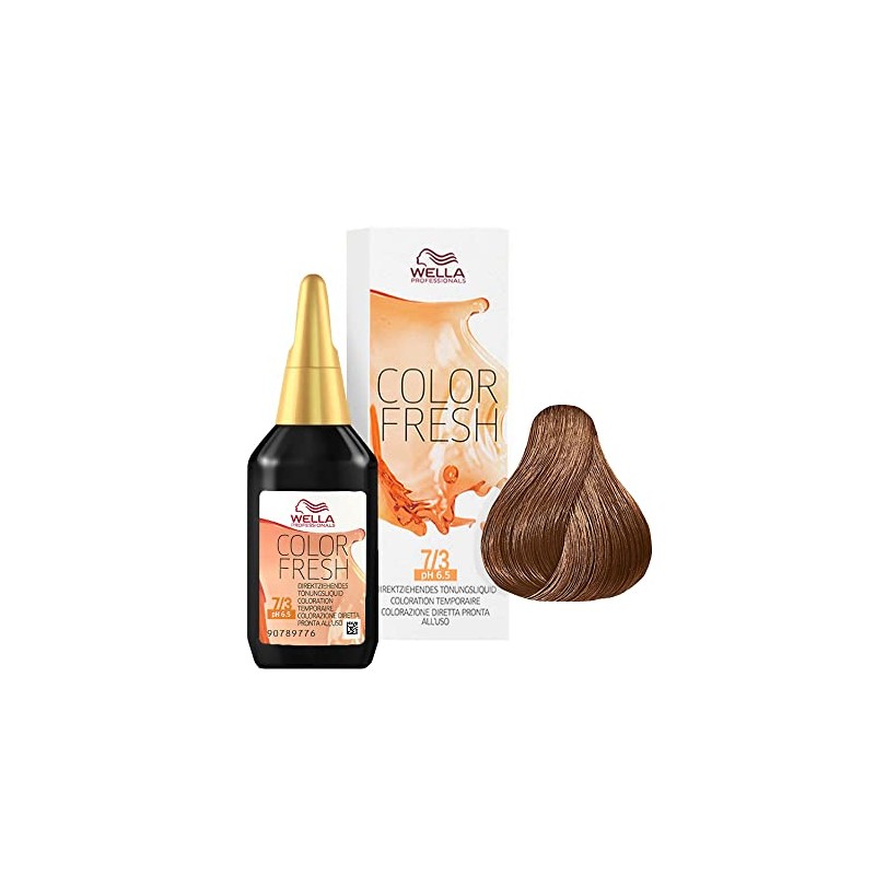 Wella Professionals Color Fresh 7/3 Medium Blonde Gold 75 ml