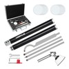 DEEFIINE Carbide Tip Wood Lathe Turning Tool set With Bowl
