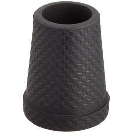 杖先ゴム交換用 （格子柄）19mm 黒