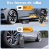 Compresor Aire Bomba Inflador Por Llanta Auto 150psi 7500mah