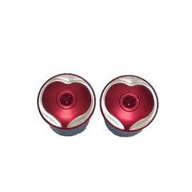 HEART BAR END CAP Heart Bar End Cap Lightweight Aluminum CNC Machined Ideal for Road Bikes! OT-CN-M001