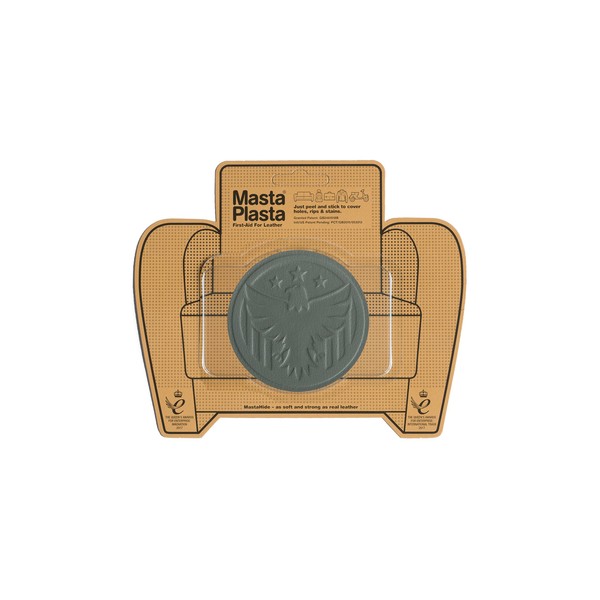 MastaPlasta Leder-Reparaturflicken selbstklebend PREMIUM. ADLER 8cmx8cm. Wählen Sie Farbe. Erste