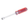 sourcing map Non-Magnetic 7mm Nut Driver Red Coded Handle with