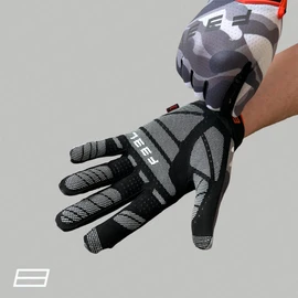 F33L SR3 Diamond Sim Racing Gloves - Camo Snow (Medium)