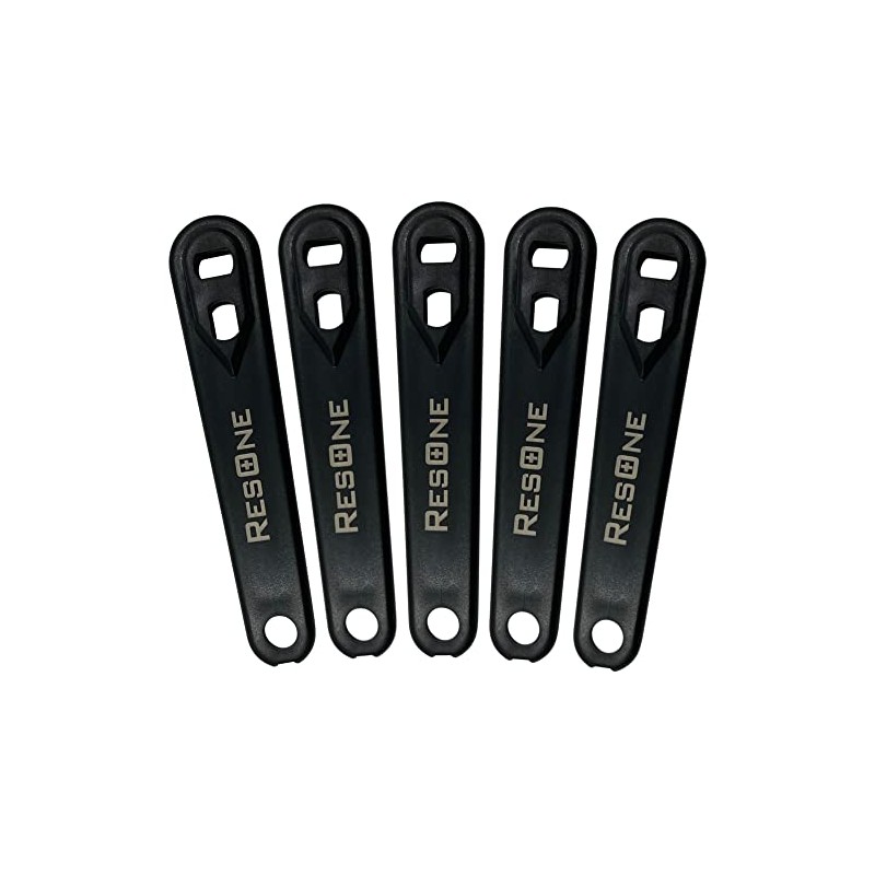 ResOne Plastic Medical Oxygen Cylinder Wrench 5-Pack - Durable ABS