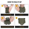 IDOGEAR Tactical Molle Dump Pouch Foldable Mag-Net Drawstring Recycle Pouch