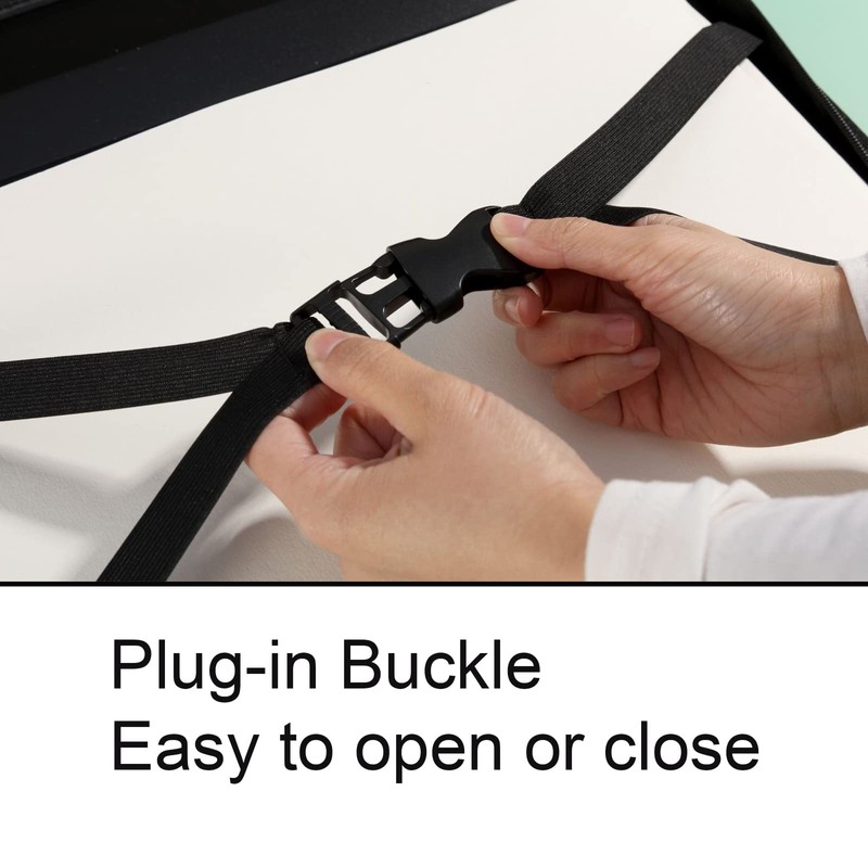 Acocony 11x17 Portfolio Folder for Artwork with Zipper Closure 11x17