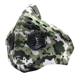 ECO-GEAR Anti Pollution Face Mask with Military Grade Protection | Anti Smoke, Exhaust Gas, Dust & Pollen