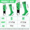 VercanMonth Soccer Shin Guards and Socks Kids Youth Lightweight Soccer