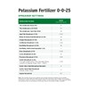 The Andersons Professional Potassium Fertilizer 0-0-25-18 lbs. Covers up to