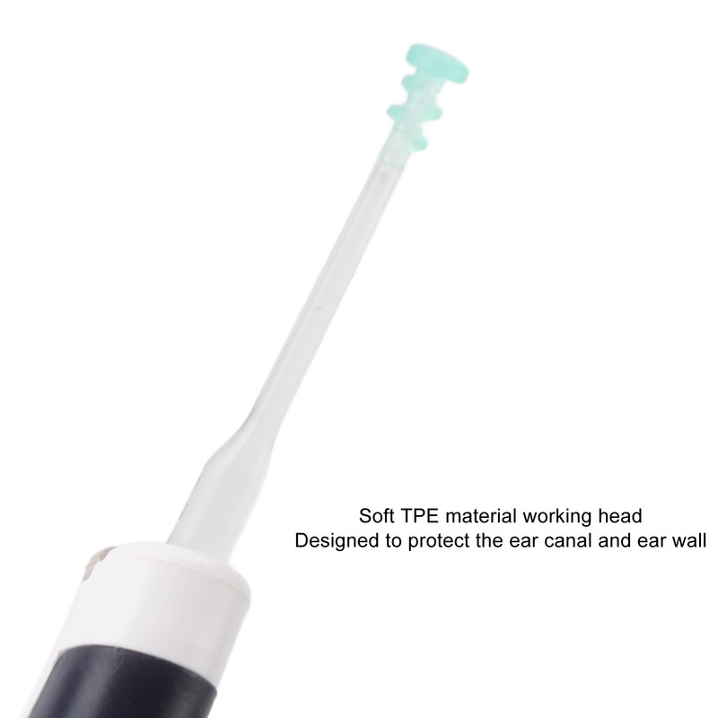 Sound Wave Vibration Ear Wax Removal Tool with Light 360