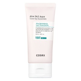 COSRX Aloe 54.2 Aqua Tone-Up Sunscreen SPF50+ PA++++, 50ml, 1 unit / 코스알엑스 알로에 54.2 아쿠아 톤업 선스크린 SPF50+ PA++++, 50ml, 1개