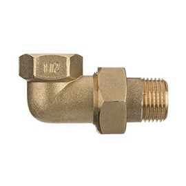 1/2" inch Threaded Pipe Joint Union Elbow Fittings Female x Male Brass