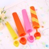 uxcell Silicone Ice Pops Molds 6pcs, Ice Cream Molds with