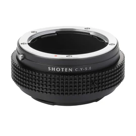 SHOTEN Mount Adapter CY-SE (Yashica Contax Mount Lens to Sony E-Mount Converter)