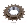 Single Speed Freewheel Sprocket, 18T Bicycle Freewheel Single Speed Sprocket