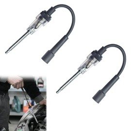 2-Pack Spark Plug Tester Kit, Universal Ignition Coil Diagnostic Tool for Cars & Small Engines (Internal/External)