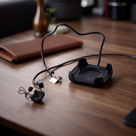 Black Charging Cable Charger Cord for HW22 Smartwatch Intelligent Watch Smart Watch Charger Magnetic,Dock Holder Stand USB Cable Adapter Cables(30cm),Smartwatch Cables & Chargers