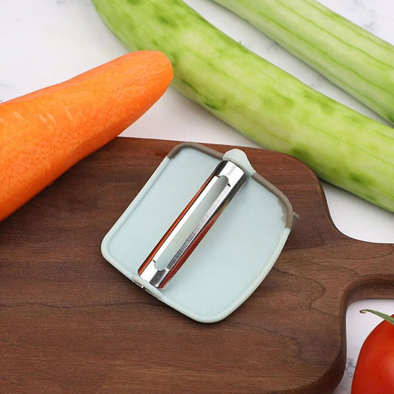 Kichvoe Vegetable Peeler Ergonomic Thumb Peeler for Effortless Fruit and