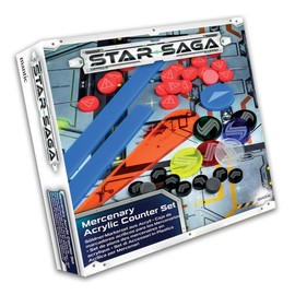 Mantic Games Star Saga Player Acrylic Counter Set