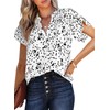 Dokotoo Womens Juniors Summer Tops 2024 Fashion Trendy Casual Dressy