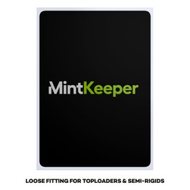 MintKeeper - Standard Soft Card Sleeves - Trading Card Penny Sleeves Compatible with Most Standard Sport and Trading Cards (2 Pack)