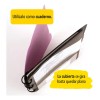 Carpeta cuaderno Híbrido Flex Five Star 60 Hojas Rellenable