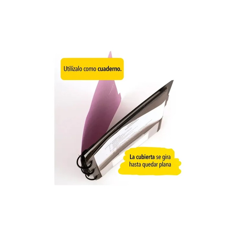 Carpeta cuaderno Híbrido Flex Five Star 60 Hojas Rellenable