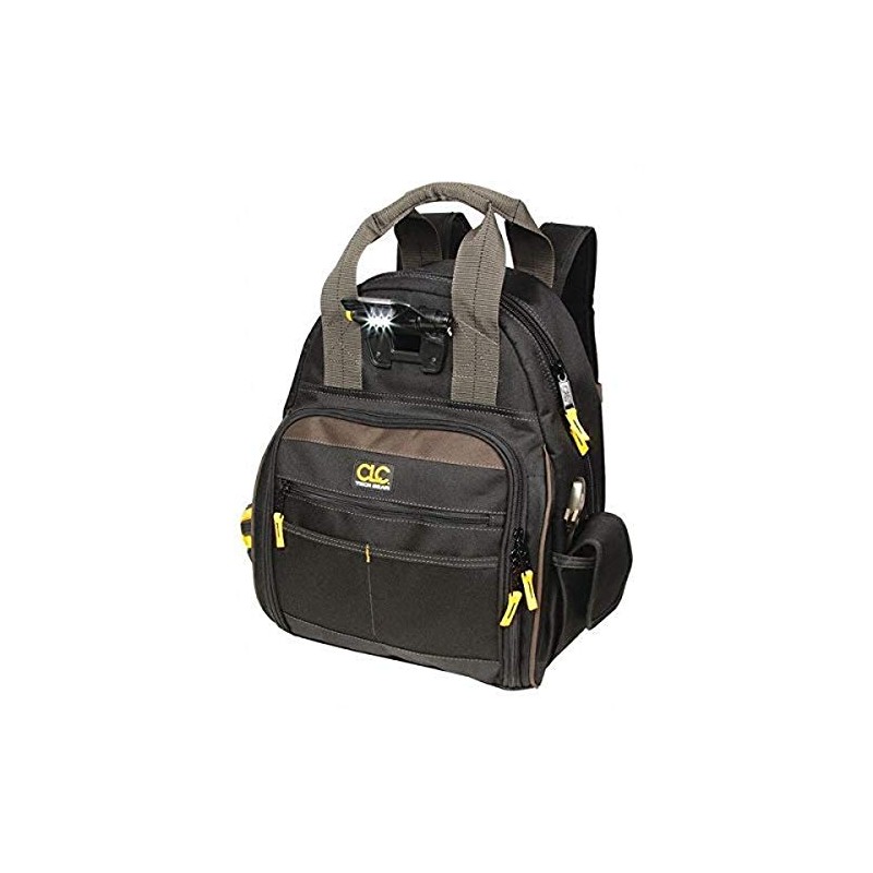 CLC Custom Leather Craft L255 Tech Gear Lighted Backpack, 53