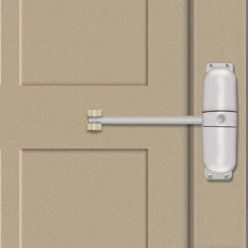 2 Pack Automatic Spring Closer, Stainless Steel Safety Spring Door
