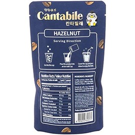 Cantabile Coffee Drink 3 Pouch(190ml, 6.40 FL OZ), 1 Set; Americano Black, Sweet Americano, Hazelnut - 칸타빌레 아메리카노 블랙, 스위트 아메리카노, 헤이즐넛; 3개 1세트. (Hazelnut)