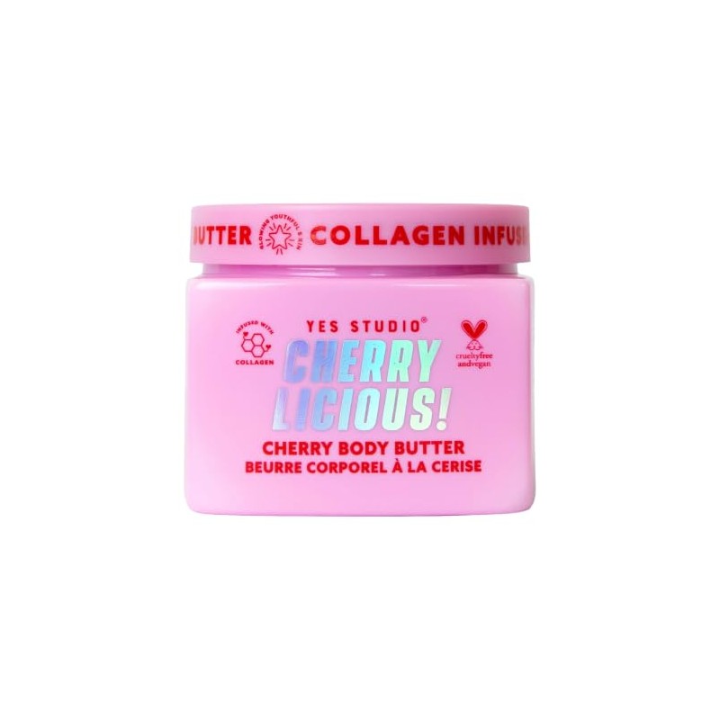 Cherry Licious Body Butter Crema Corporal Colágeno Cereza 400
