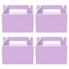 Oletx 12Pcs Purple Gable Gift Boxes, Party Favor Treat Box,