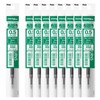 Pentel Ballpoint Pen Refill, EnerGel 0.5mm, Green, 10 Pens XLRN5-D(10)